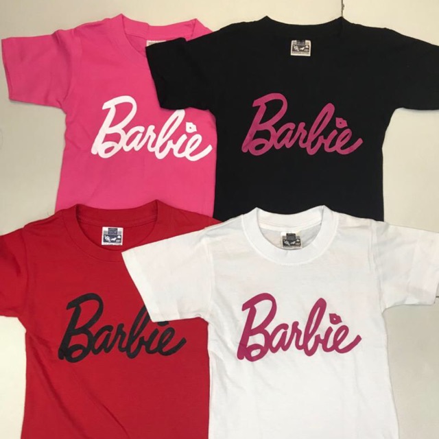 kids barbie shirt