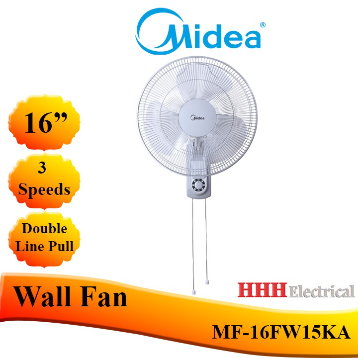 Midea 16 Wall Fan Mf 16fw15ka Shopee Malaysia