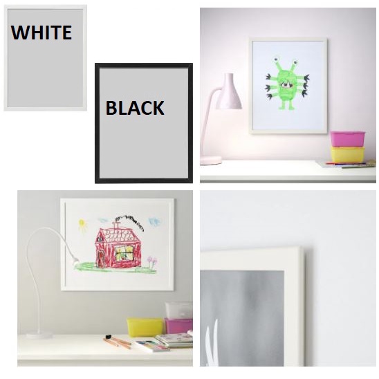 Large Photo Frame Picture Frame White Black Pink 30x40 A3 Frame12r 40x50 16r 50x70 Cm r Shopee Malaysia