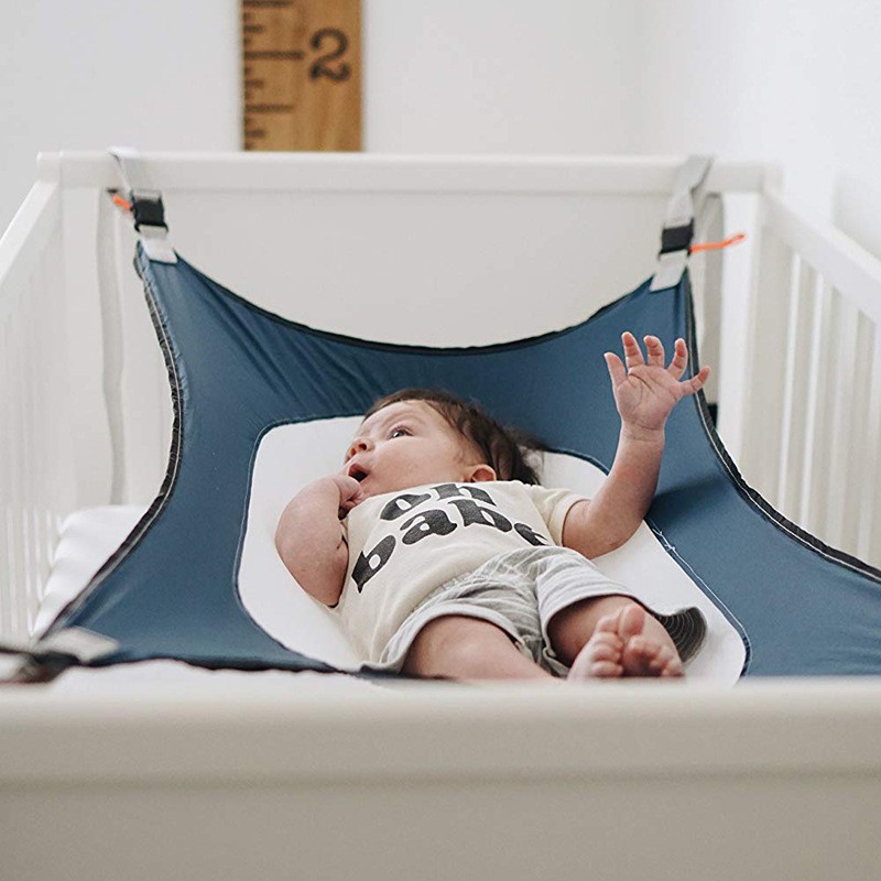 baby sleeping hanging bed