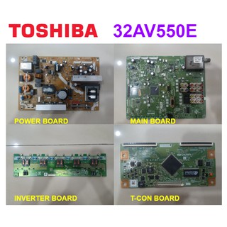 Toshiba Lcd Tv 32av500e Power Board Mpf3933l Srv2169ww I Inverter Board Rdenc2541tpzz T Con Board Shopee Malaysia