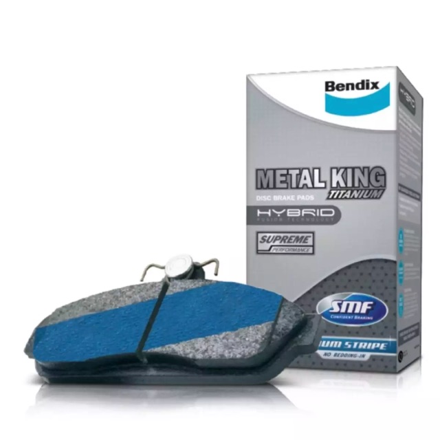 BENDIX METAL KING TITANIUM REAR BRAKE PAD for PROTON SATRIA NEO GEN2