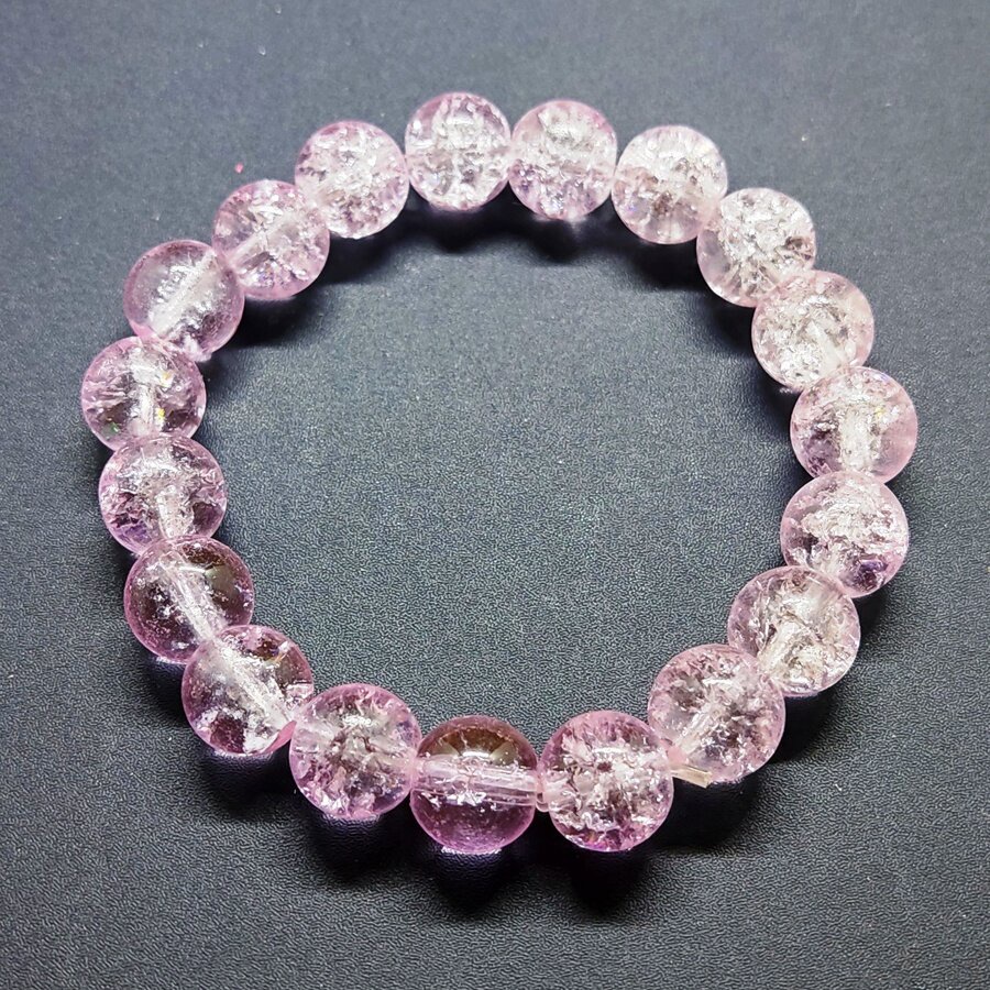 Fashion Bracelet Pop Flower Crystal Bracelet gelang tangan kristal Present gift hadiah girlfriend women  (8mm+-)
