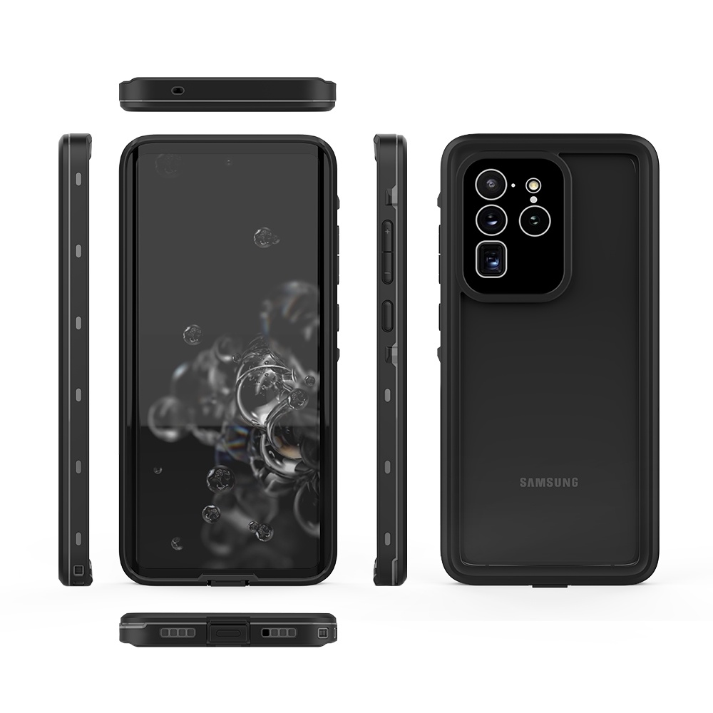 Ip68 Waterproof Case For Samsung Galaxy S22 Ultra S21 Fe Note Ultra S Plus S10 Note 9 S9 S8 Phone Case 360 Full Shockproof Outdoor Swimming Dustproof Cover Shopee Malaysia