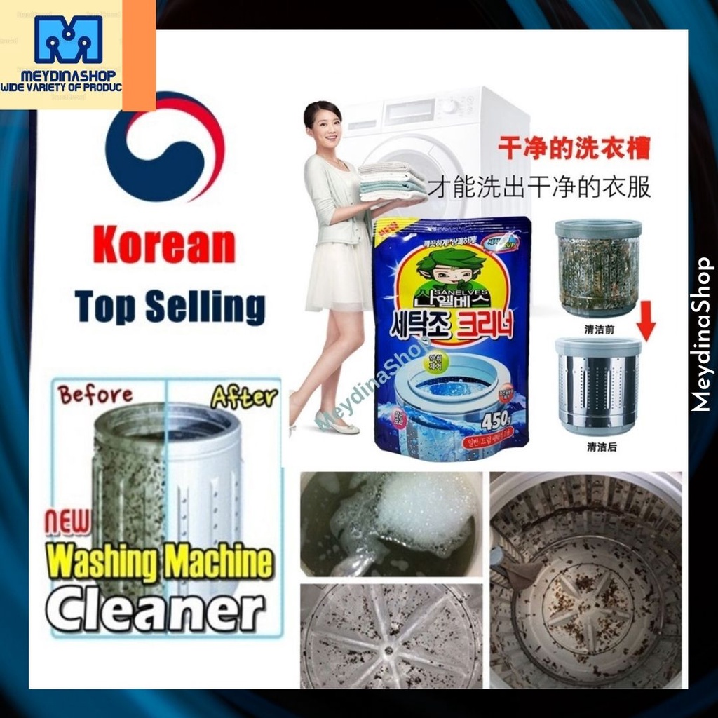 Sandokkaebi Laundry Washing Machine Tub Cleaner 450g/Pembersih Tab Mesin Basuh Shopee Malaysia