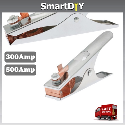 300 / 500Amp Welding Cable Earth Clamp Earth Ground Cable Clip Clamp