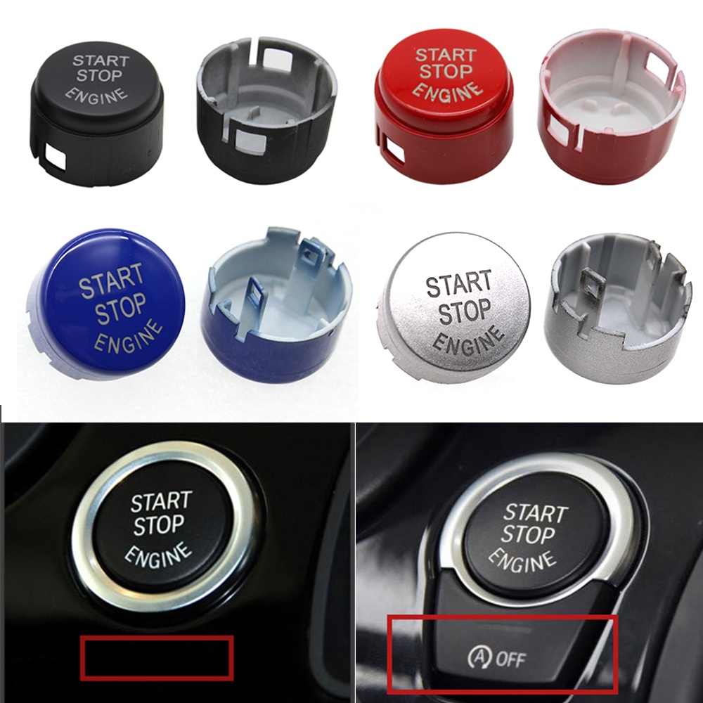Engine Ignition Start Stop Switch Cover OFF Button For BMW F G Series 1