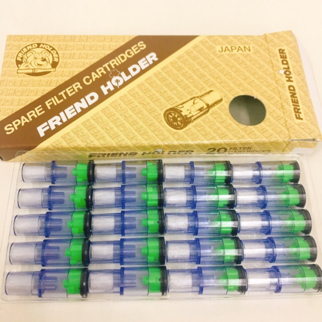 2 packs  x 20 = 40  Friend Holder Spare Filter Cartridges