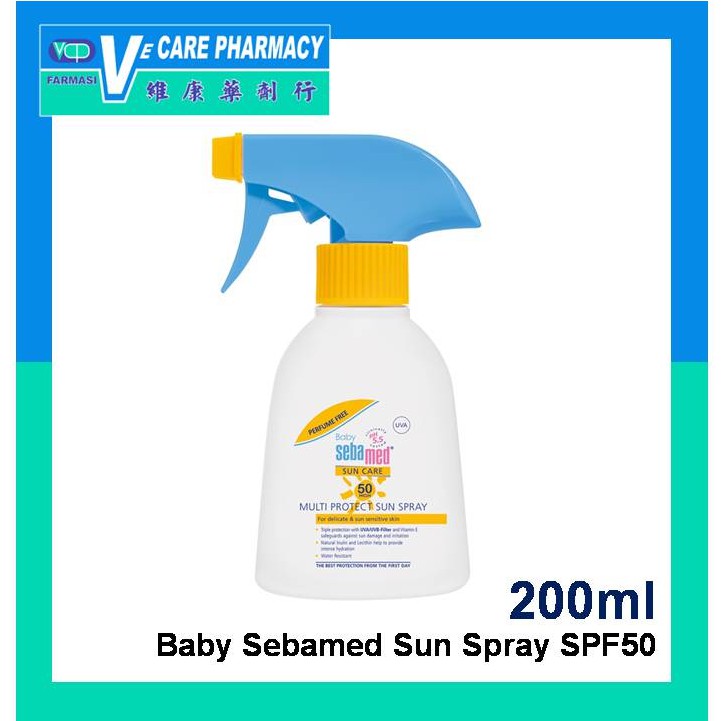 sebamed baby sun spray spf 50