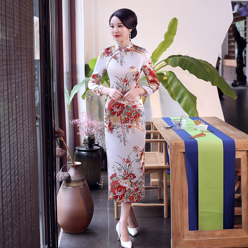 plus size traditional chinese dress