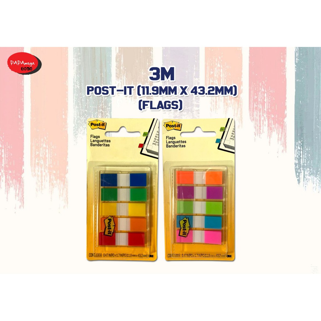 3M POSTIT FLAGS LANGUETTES Shopee Malaysia