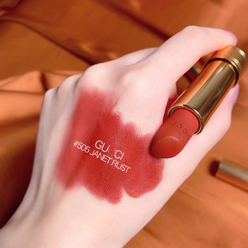 gucci janet rust lipstick