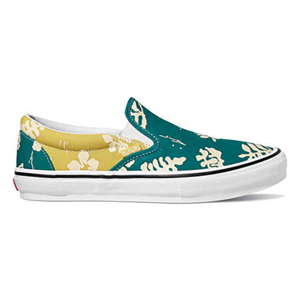 ( STOCK CLEARANCE ) -Vans Skate Slip On Pro Shoes ( Aloha/Marine ...