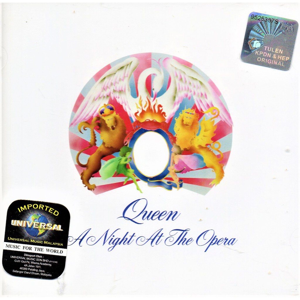 Queen A Night At The Opera [ Remastered cd + Bonus EP ] ( Imported 2