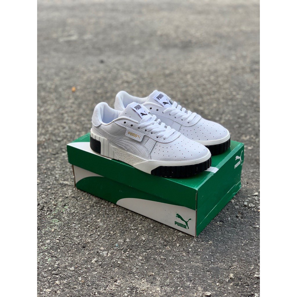 puma cali black white