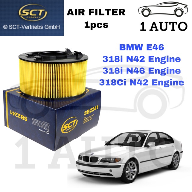 Sct Germany Air Filter Bmw E46 318i 318ci N42 N46 Engine Shopee Malaysia