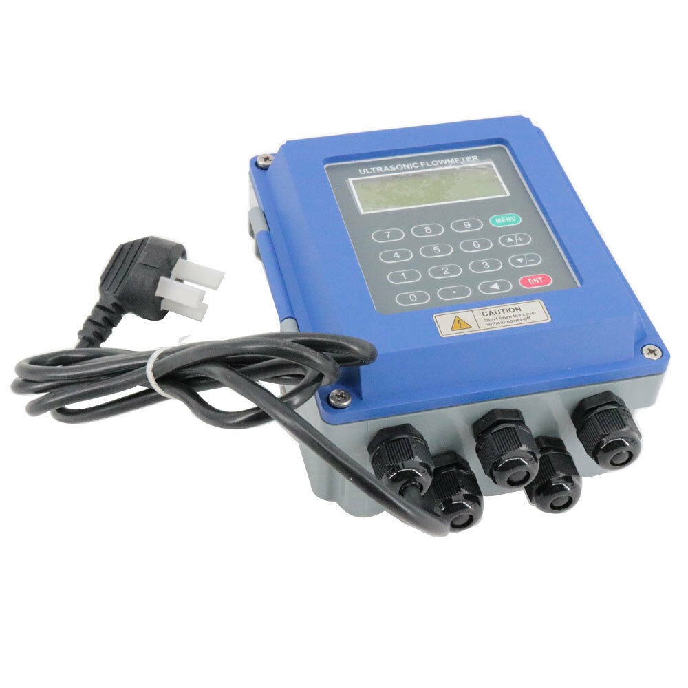 TUF-2000B+TM-1 Digital Portable Ultrasonic Flowmeters Flow Meter DN50-700mm  with TM-1 Medium Clamp-on Transducer Shopee Malaysia