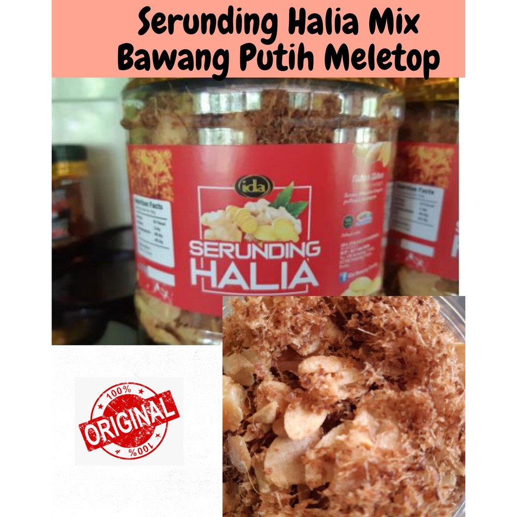Buy Serunding Halia Mix Bawang Putih Untuk Ibu Berpantang Dan Org Biasa Juga Seetracker Malaysia