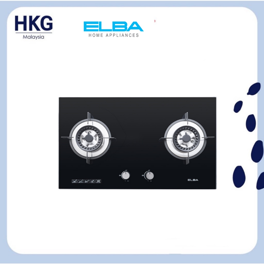 (ELBA) EGHK8842G(BK) Gas Cooker Gas Stove Shopee Malaysia