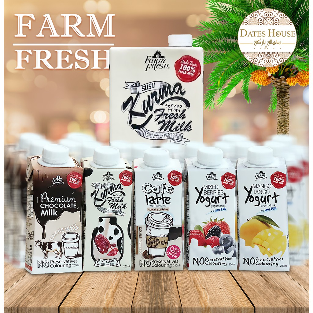 SUSU FARM FRESH 200ml & 1L | Shopee Malaysia