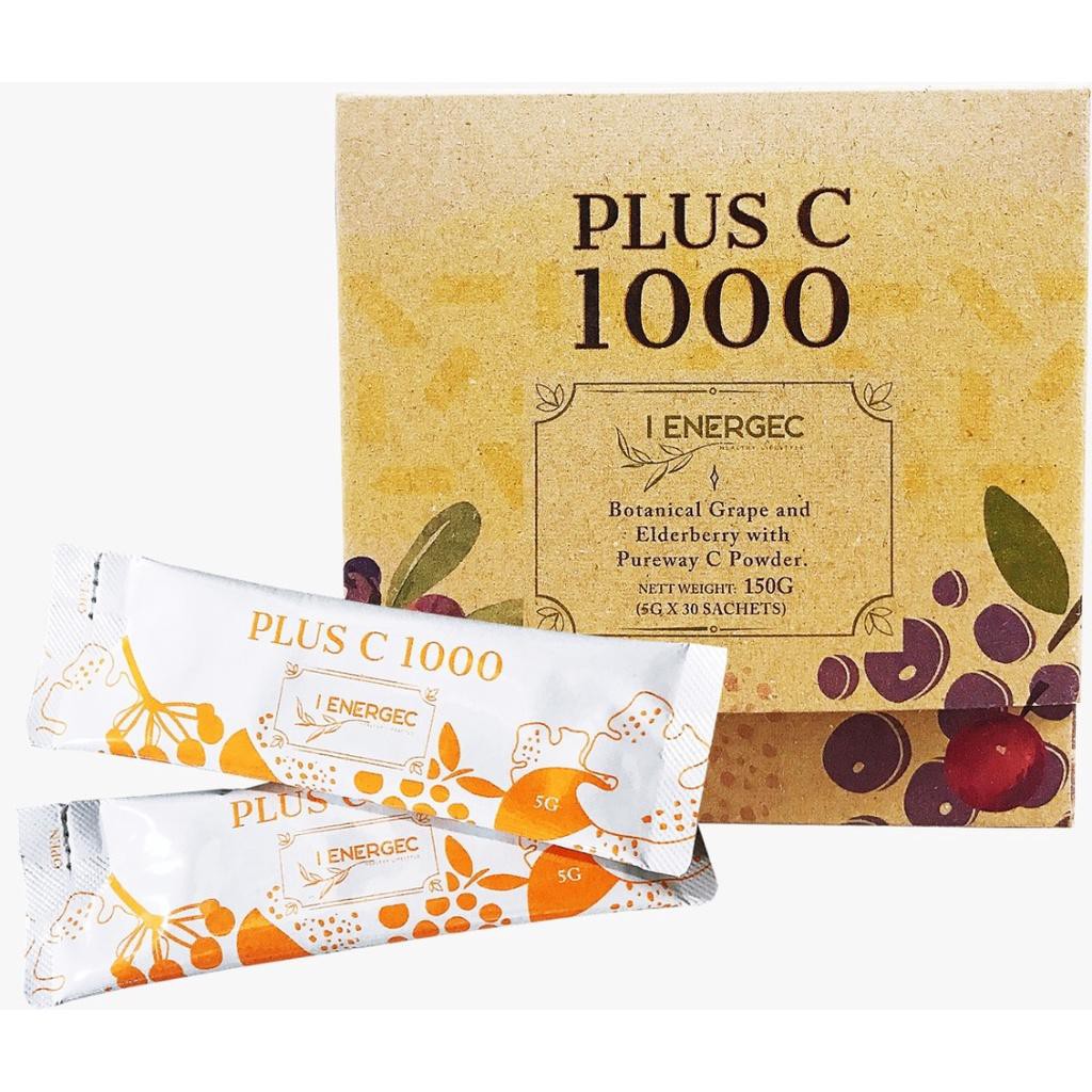 【Plus C 1000】Vitamin C PLUS Vitamin D Pureway C Powder (5g x 30 sachets)