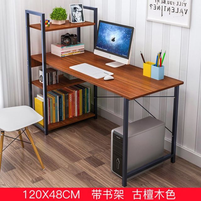 Meja computer/meja study black /meja gaming table Shopee Malaysia