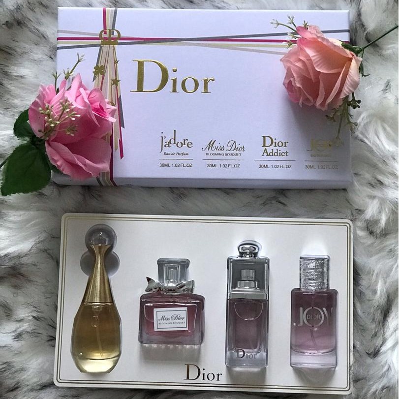 Christian Dior Miniature Set 4 in 1 | Shopee Malaysia