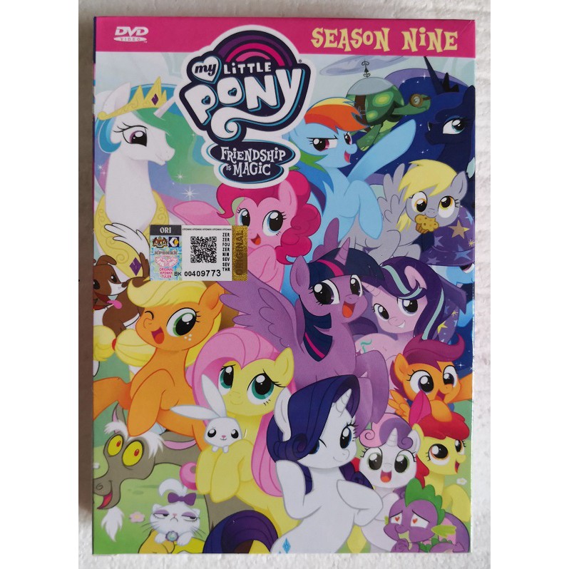 My Little Pony Dvd Season 4 5 6 7 8 9 Friendship Is Magic Kids Cartoon Children Series Shopee Malaysia