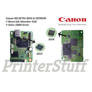 Canon E470 Bios Eeprom Reset Ink Absorber Full Error 5b00 Shopee Malaysia