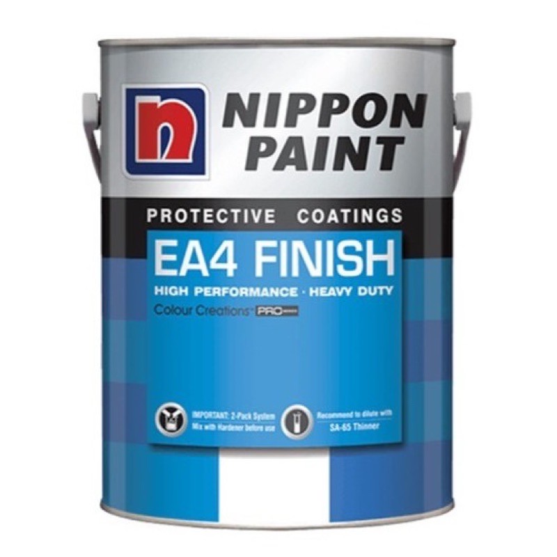 NIPPON epoxy PAINT EA4 5L (1set) | Shopee Malaysia