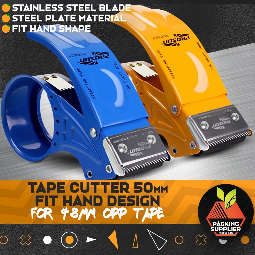 [ READY & FAST ] OPP TAPE CUTTER TAPE DISPENSER 48MM PACKAGING TOOLS