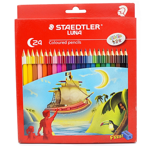 Staedtler Luna Colour Pencils 24s Long | Shopee Malaysia