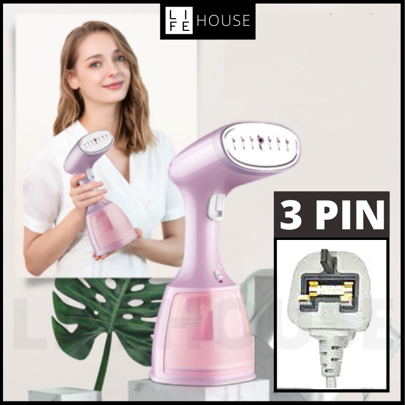 【MSIA 3 PIN PLUG】Portable Handheld Steamer Iron Electric Iron Garment ...