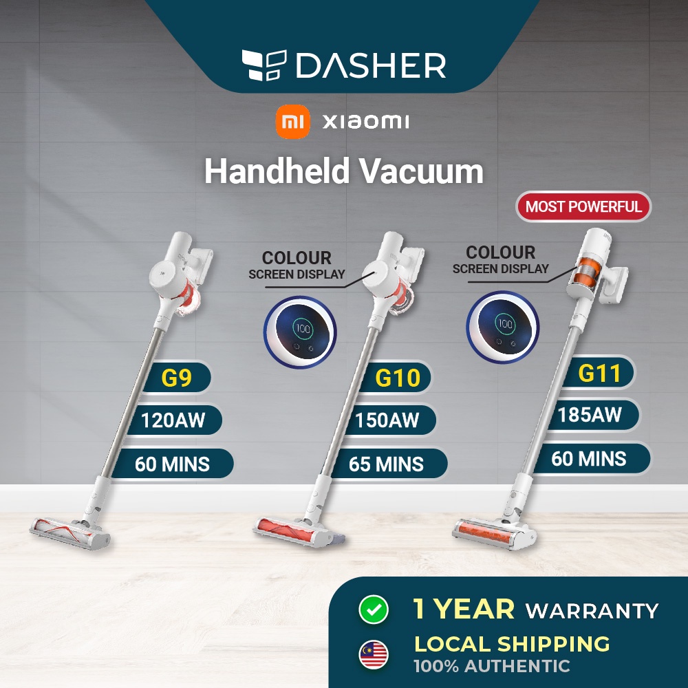 Xiaomi Wireless Handheld Vacuum Cleaner G9/G10/G11 Mi Home Colour