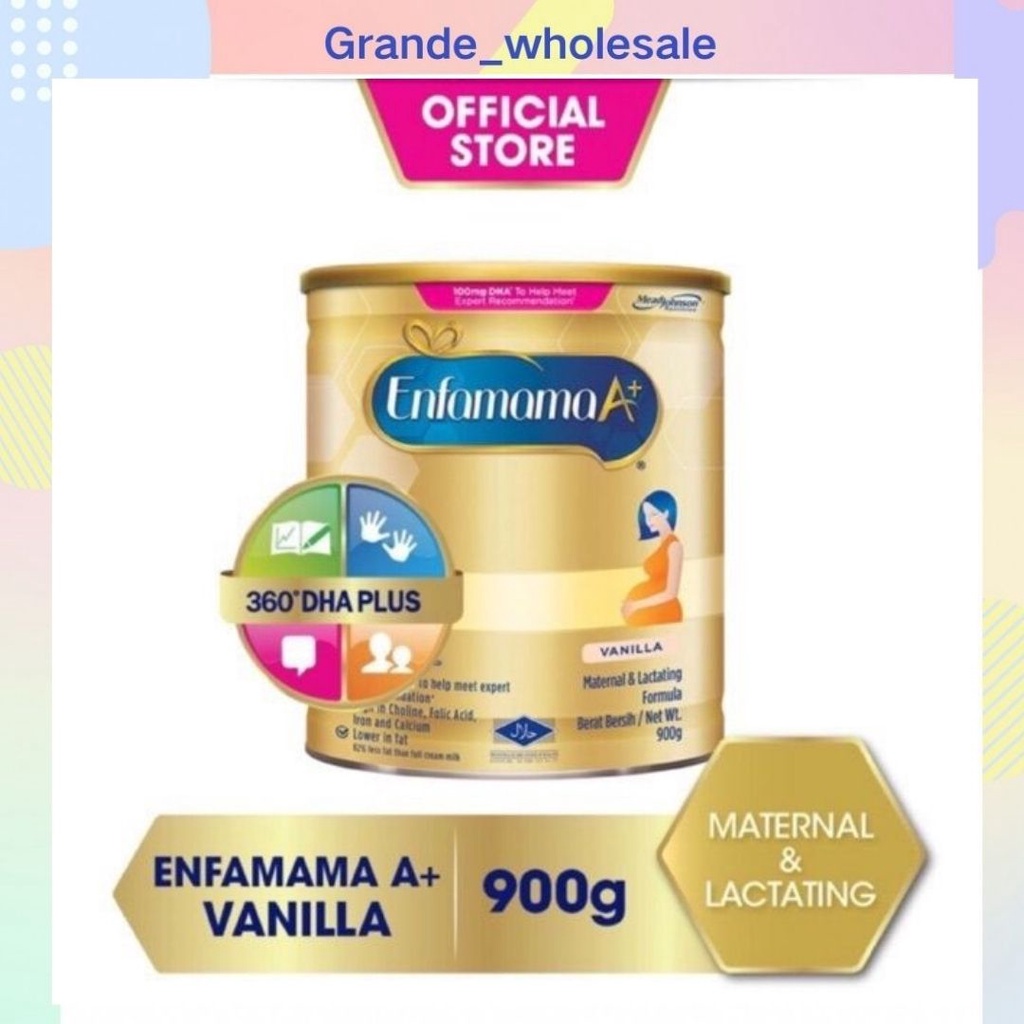 Enfamama A+ Maternal & Lactating Milk Formula (900g) vanilla/chocolate Expiry: 02/2024