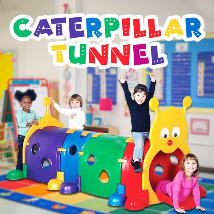 playground caterpillar tunnel