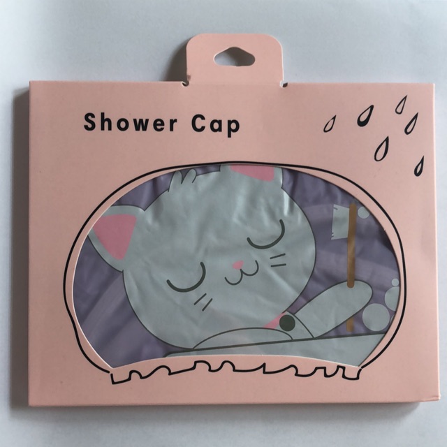 cat shower cap