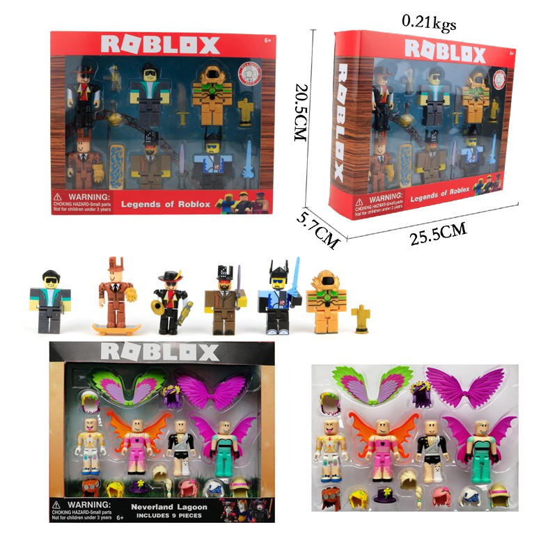 Virtual World Roblox Building Blocks Doll Accessories Two Color Box Packaging Bag Shopee Malaysia - novelty items fashion 2 styles opp bag roblox virtual world roblox building block doll with accessories two color box packaging bag unique gifts