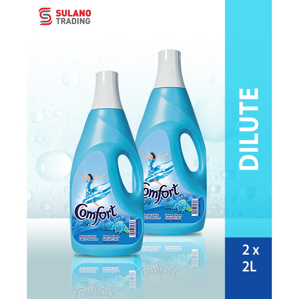 2x2L Comfort Fabric Softener Touch of Love