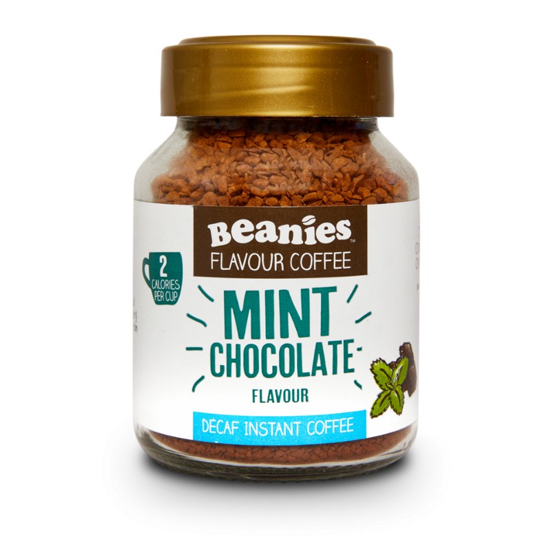 Beanies Flavoured Instant Coffee (Mint Chocolate DECAF) / cheap coffee
