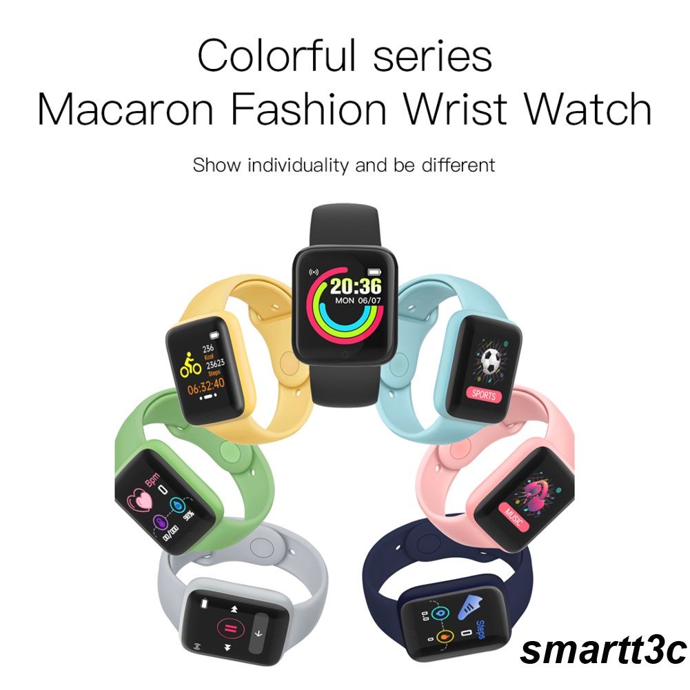 Y68 Pro Smart Watch Change Watch Face Blood Pressure Heart Rate