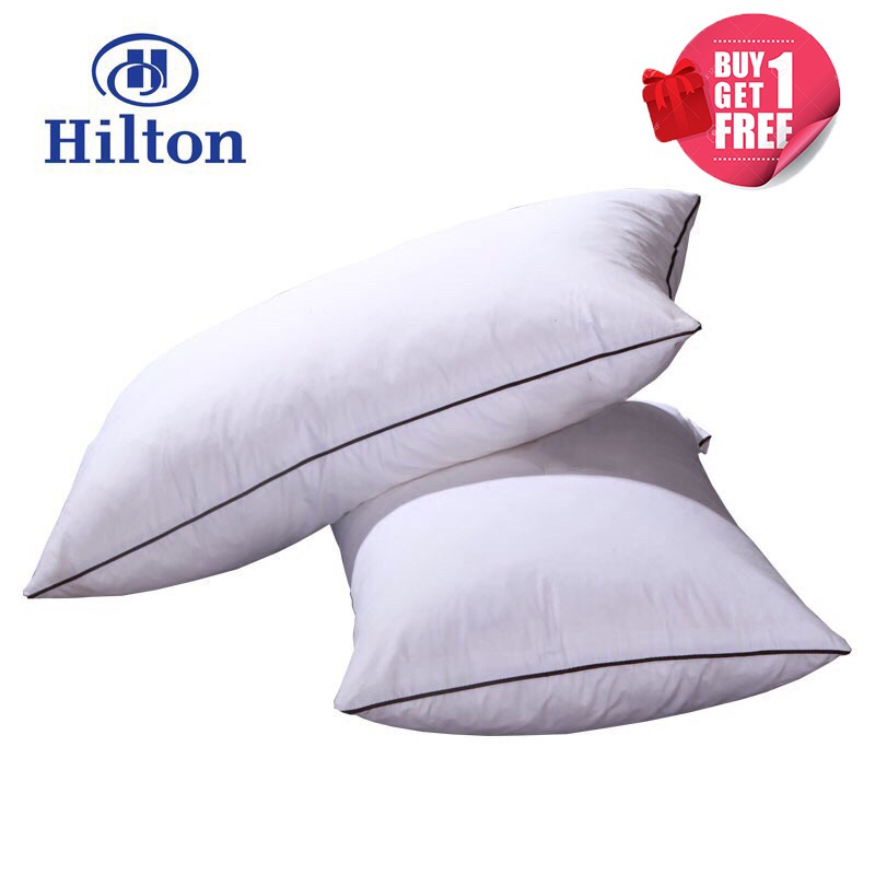 Buy 1 Free 1 Hilton Hotel Pillow High Quality Layer Fabric