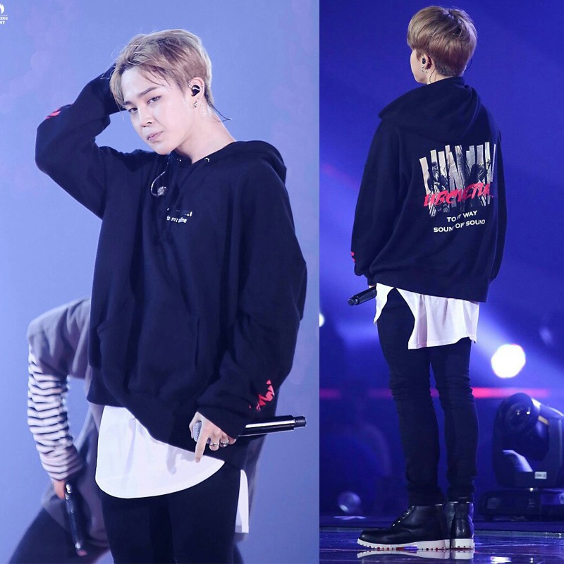 jimin with hoodie