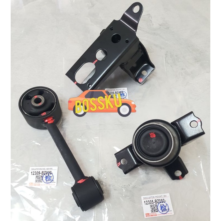 FULL SET JAPAN ENGINE MOUNTING PERODUA MYVI / MYVI LAGI BEST / MYVI
