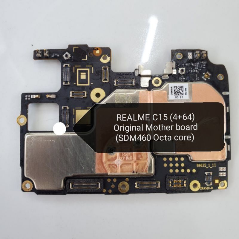 Realme C15(RMX Edition SDM460)(Mother board )(4+64