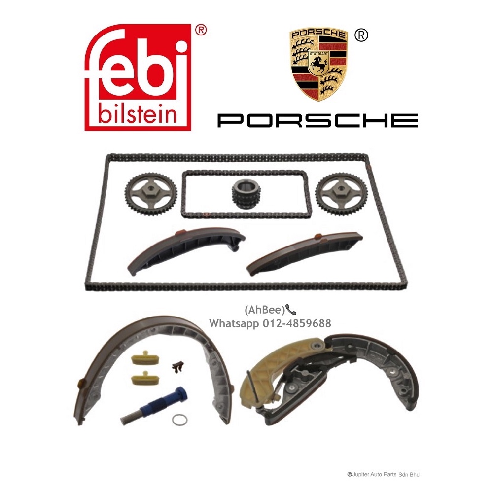PORSCHE PANAMERA/ CAYENNE 3.6 TIMING CHAIN KIT SET FEBI GERMANY OEM Shopee Malaysia