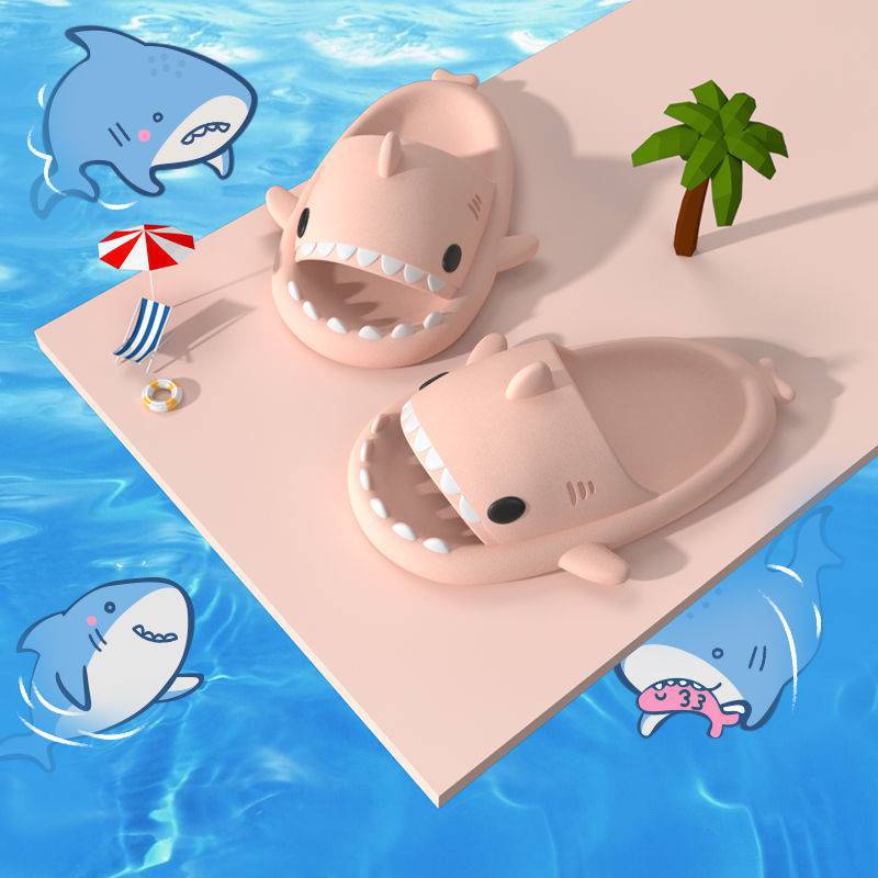 Summer Kids Slippers Indoor Lovely Shark Shape Slides Outdoor Girls Boy  Sandals Children Flip Flop Cartoon Fashion Shoe | Shopee Malaysia