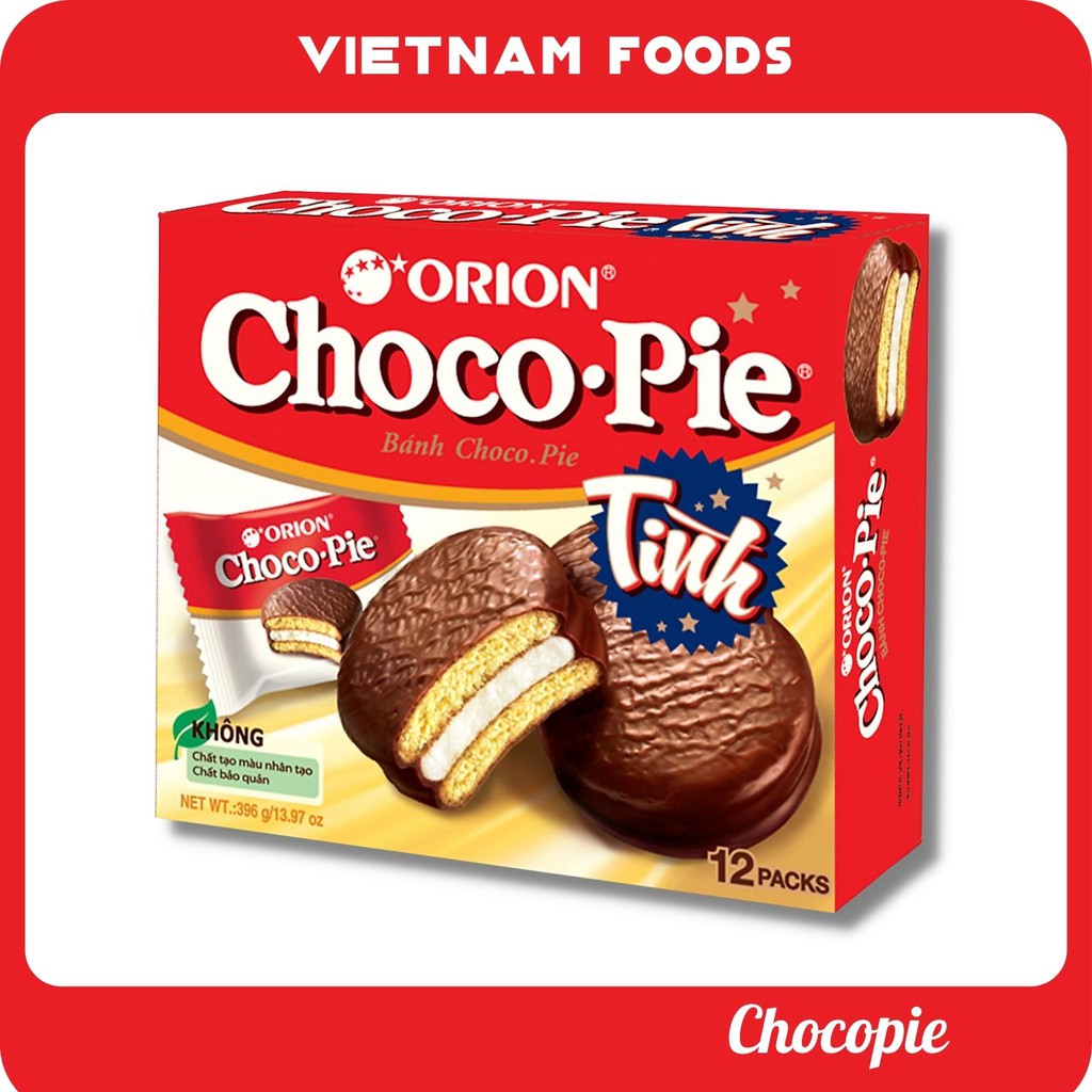 ORION Choco Pie Cake 396g 12 Pieces/1 Box Kek chocopie 巧克力蛋糕 Banh