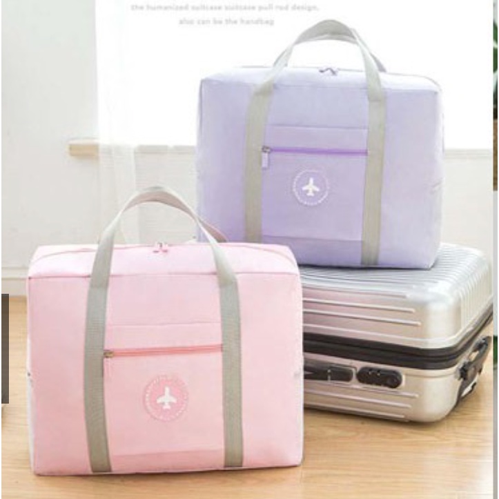 Travel foldable / Convertible bag Pink color only