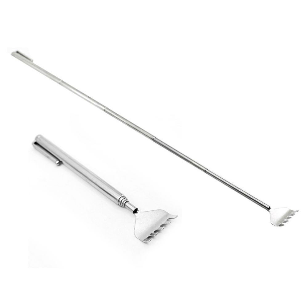 Extendable Stainless Steel Back Scratcher Retractable Backscratcher